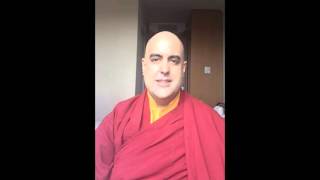 Wisdom Stockholm 2015 Welcome Gelong Thubten