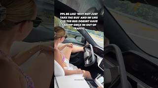 *Trusts Tesla Autopilot* 😳⚠️ Tesla Girl Drifts FSD AROUND CORNER