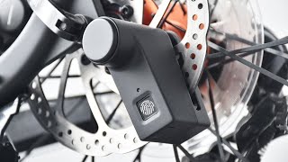 Smart  bicycle fingerprint lock #ytshorts  #shorts