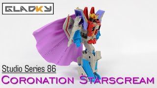 Transformers Studio Series 86 Coronation Starscream - Gladky Recenzuje