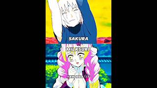 | Sakura vs Mitsuri l #shorts #anime #fyp #viral #naruto #demonslayer #vs #debates #animeedit