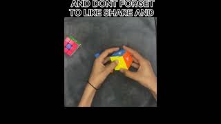 Right ✔️vs Wrong ❌ way of rubikscube cross pattren #short