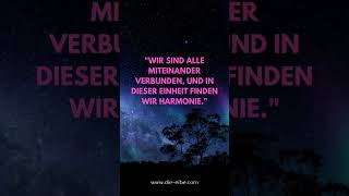 Wir sind eins: #Inspirierende #Affirmation für #Harmonie und #Einheit  #youtubeshorts #verbundenheit