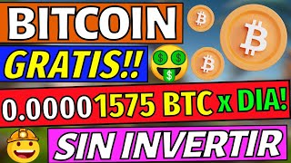 ⭐MINERIA de BITCOIN GRATIS🤑Cómo GANAR BITCOIN GRATIS por MINUTO🔥MINERIA en la NUBE SIN INVERTIR 2023