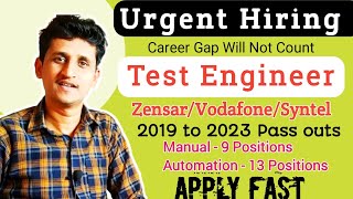 Manual Testing Jobs | Software Testing Jobs For Fresher | Automation Testing Jobs | QA Jobs Software