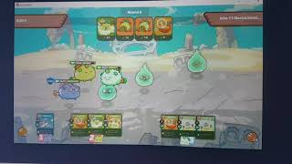 HOW TO BEAT AXIE PLANT BACKLINE  USING AQUA AQUA PLANT TEAM