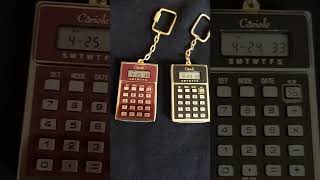 Encontré llaveros Calculadora Reloj Vintage #shorts