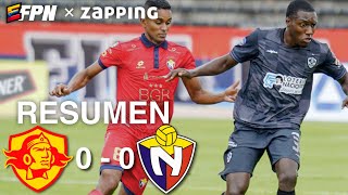 ¡EMPATE SIN GOLES : El NACIONAL Y AUCAS IGUALARON 0-0!