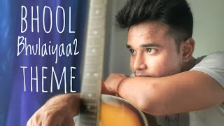 Bhool Bhulaiyaa 2 Theme | Guitar Cover & Tutorial | Pritam | Diganta Official