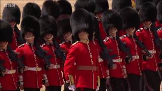 Trooping the Colour 2017 Marchpast in Slowtime