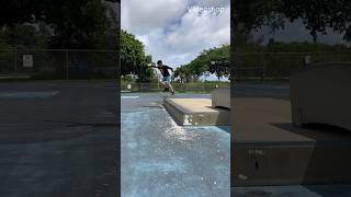 QUICK KICKFLIP BACK 50 NOLLIE OUT! #skate #shorts