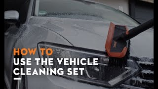 How to use the STIHL vehicle cleaning set