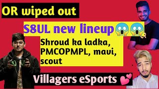 Mortal SHROUD KA LADKA - Regaltos PMCOPMPL ☺️😂😂 | OR Wiped S8UL new lineup #BGMI