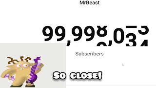 mrbeast hits 100 million subs but its me