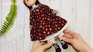 TUTORIAL Doll : 33cm doll Anne of green gables / 빨강머리앤 인형 만들기/ DIY doll