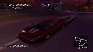 NFS High Stakes (PSX) - Road Racing Classic, Twilight Open, Open Road Tour & Knockout Challenge #3