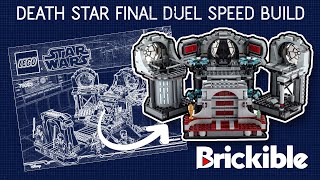 Death Star Final Duel Speed Build | LEGO Star Wars Kit #75291