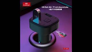 Earldom new Wireless FM Car KitCAR MP3 | FM Transmitter I Car ChargerModel No.：ET-M76Input