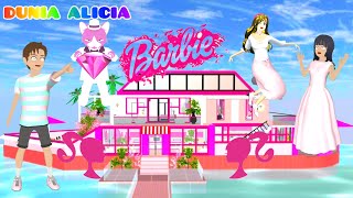 Yuta Mio Ke Rumah Kapal Barbie | Yuta Panik Ada Pencuri Permata Barbie🤣| Sakura School