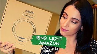 RING LIGHT UNBOXING Amazon | (spacchetto e provo con voi) | per Youtube Instagram e Tik Tok Sunlight