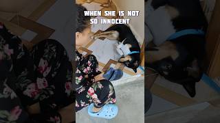 Kisne chabaya Mera Chappal?? | When she is not so innocent | Funny Video | #shorts #entertainment