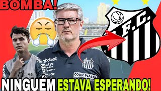 SAIU AGORA! CONTRATO RESCINDIDO! DIRETORIA ACABA DE ANUNCIAR! NOTÍCIAS DO SANTOS