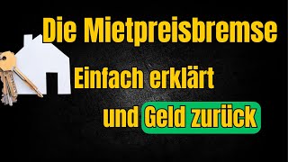 Geld zurück holen: Schluss mit hohen Mieten | Mietpreisbremse