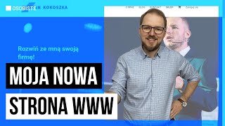 Zapraszam na 🔗 marcinkokoszka.com! Moja nowa strona internetowa! 🎉