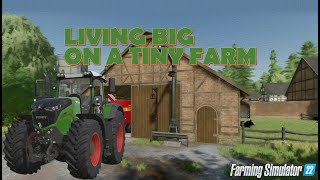 Living big on a tiny farm | Frühling | Farming Simulator 22