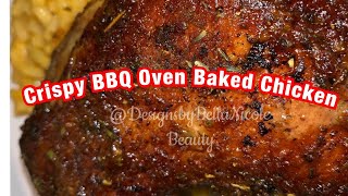 CRISPY BAKED BARBECUE CHICKEN RECIPE