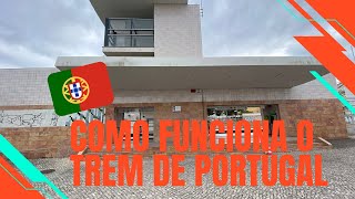 Como é para entrar na estações de trem ou (comboio) de Portugal 🇵🇹