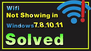 How to fix wifi adapter problems in Windows 7-8-10 [2020] | حل مشكلة الواير لس