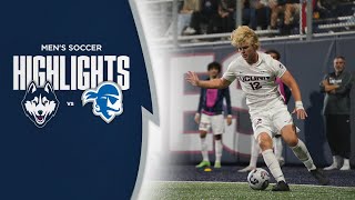 HIGHLIGHTS | UConn Men's Soccer Earns Draw with Seton Hall Saturday