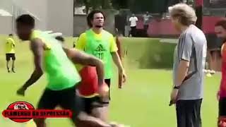 WILLIAN ARÃO FULL PISTOLA COM O JORGE JESUS!!!