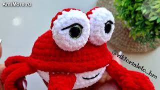 Амигуруми: схема Крабик | Игрушки вязаные крючком - Free crochet patterns.