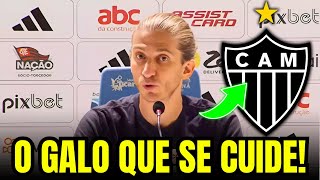 FILIPE LUÍS dispara: 'GALO não assusta o Flamengo' | Últimas notícias do Galo hoje