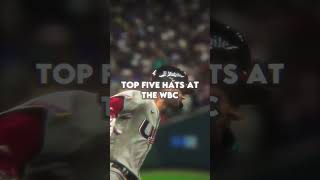 Top 5 hats at the wbc #shorts #viral #mlb #wbc