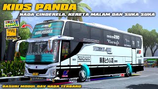 VIRAL!!! KODENAME JETBUS 5 KIDS PANDA BASURI MODUL DAV TERBARU NADA CINDERELLA BUSSID V4.1.2