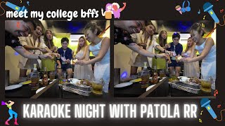 Karaoke Night with Patola RR| Tequila Shots| Shot puno?| PH Vlog with Ms. Kittykits