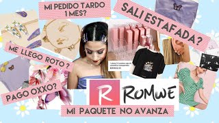 ROMWE 2020 / ROMWE CASI ME ESTAFA? / RESPONDO PREGUNTAS/ ME LLEGO ROTO / MI EXPERIENCIA EN ROMWE