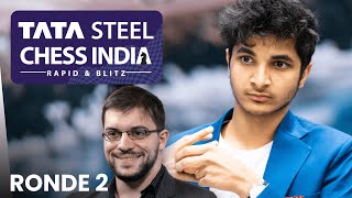 MVL au Tata Steel Chess India 2023 Rapid | Jour 2 face à Keymer, Gukesh et Abdusattorov