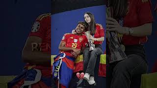 Lamine Yamal and Gf💀#footbal#edits#euro2024#viral#foryou