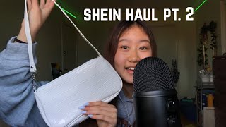 ASMR shein haul part. 2