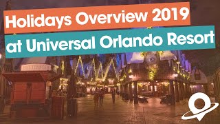 Holidays Overview 2019 at Universal Orlando Resort