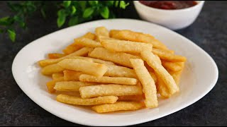 Crunchy Evening Snack Recipe | Crispy Suji French Fries Recipe | Less ingredients snack |