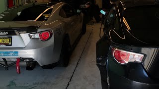 WE ALMOST CRASHED !!! Josh's Built BRZ!