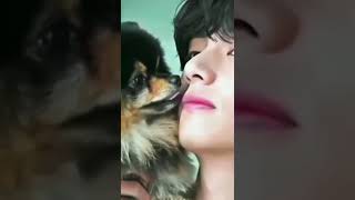 Dad And Son ( V and Yeontan ) #shorts #bts #taehyung