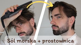 Jak używać prostownicy do messy fryzur?