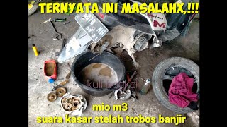 Mio M3 suara kasar dibelakang gardan