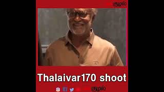 Thalaivar gets warm welcome at @hyattregencytrivandrum. He's there for Thalaivar170 shoot